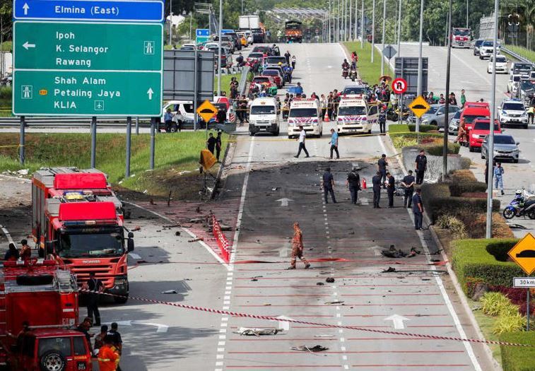 VIDEO IMPACTANTE: Jet privado se estrella antes de aterrizar