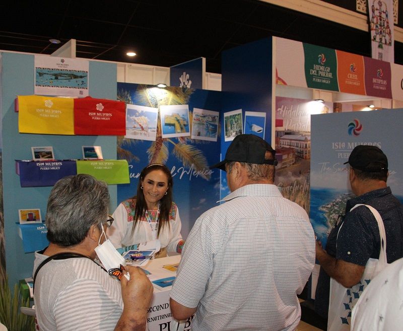 Destacada presencia de Isla Mujeres y de todo QRoo en el Tianguis Internacional de Pueblos Mágicos
