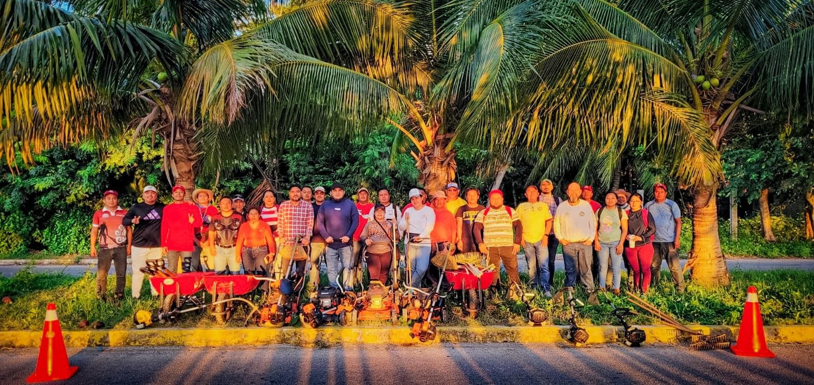 Anuncia Yensunni Martínez Programa de Empleo Temporal en Chetumal