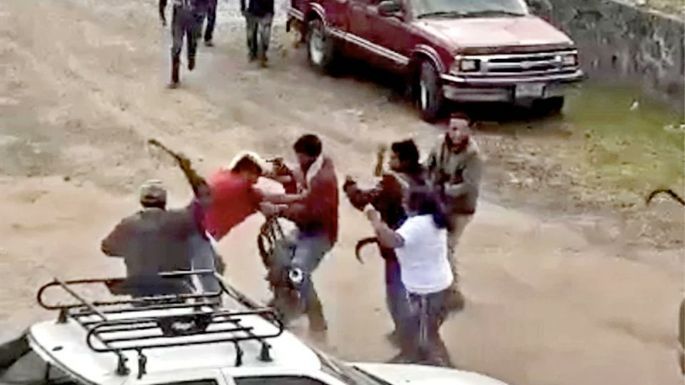 GRABAN EL HORROR TRAS LINCHAMIENTO DE EXTORSIONADORES